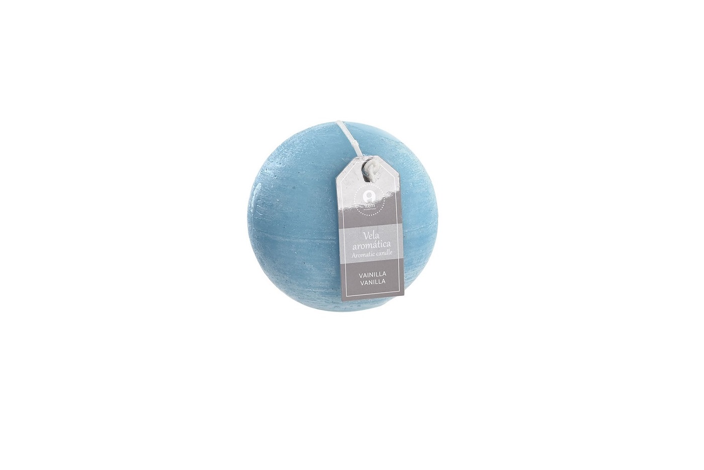 VELA CERA 7,5X7,5X7,5 188 GR 35 HORAS AQUA